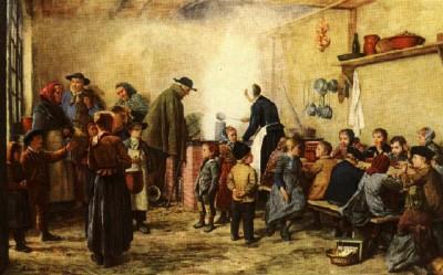 Albert Anker: Die Armensuppe II, 1893