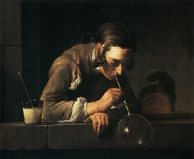 Jean-Baptist Chardin: Seifenblasen, 1734