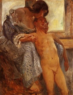 Lovis Corinth: Mutterliebe, 1911