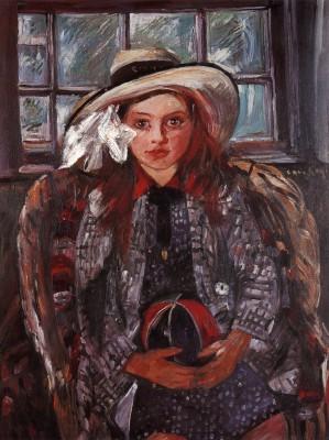 Lovis Corinth: Wilhelmine mit Ball, 1915