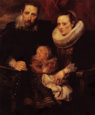 Anthonis van Dyck: Familienbildnis, 1621