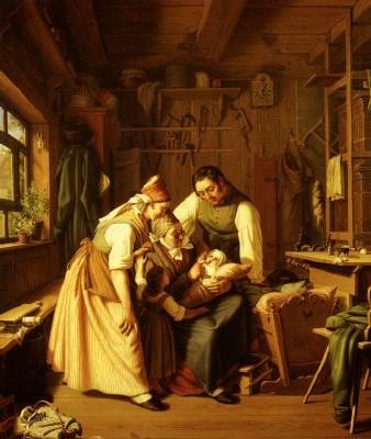 Der erste Zahn, 1834