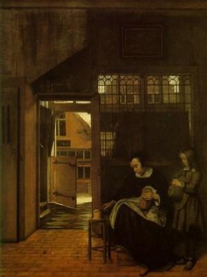 Das Butterbrot f&uuml;r die Schule, um 1662