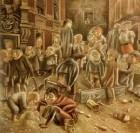 Kinder, die unter Steinen aufwachsen, um 1933/35