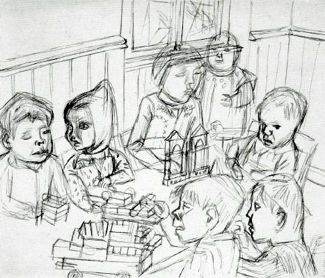 Im Kindergarten, 1947/48
