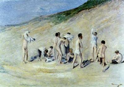 Max Liebermann: Nach dem Bade (1.Fassung), 1903