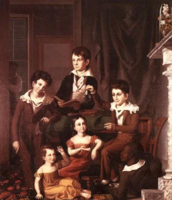 Die Kinder des Kommodore John Daniel Danels, 1826