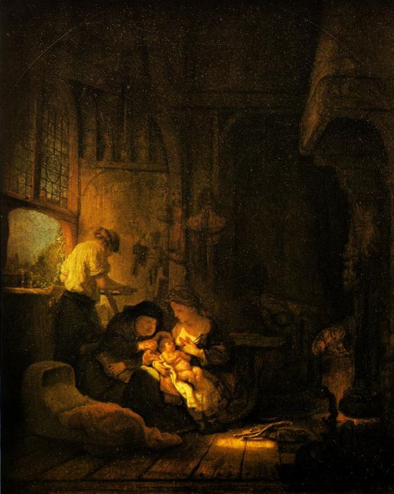 Rembrandt: Die heilige Familie, 1640