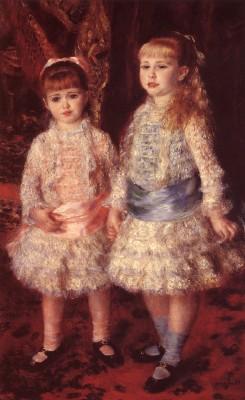 Pierre-Auguste Renoir: Die Demoiselles Cahen d'Anvers, 1881