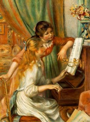 Renoir: Zwei Mädchen am Klavier, 1892