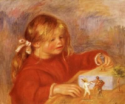 Pierre-Auguste Renoir: Claude (Coco) beim Spielen, 1905