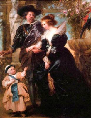 Peter Paul Rubens: Der K&uuml;nstler mit seiner Frau ..., um 1639