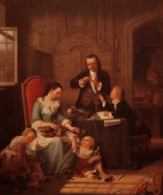 Heinrich von Rustige: Muttertag, 1867