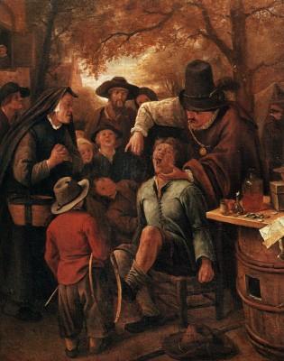 Jan Steen: Der Zahnzieher, 1651