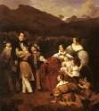 Die Familie des Notars Dr.Josef Eltz in Ischl, 1835