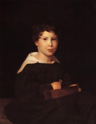 Ferdinand G. Waldm&uuml;ller: Bildnis des Sohnes des Ehepaares Werner, 1835