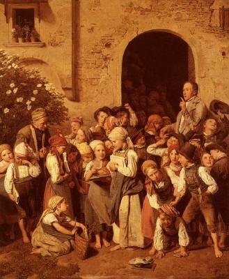 Nach der Schule, 1841
