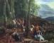 Reisigsammler im Wienerwald, 1855