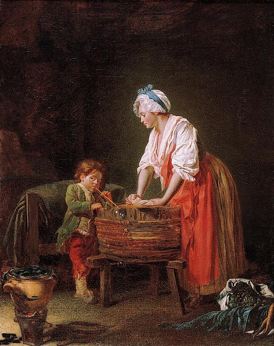 Ètienne Aubry: Hausarbeit, um 1771