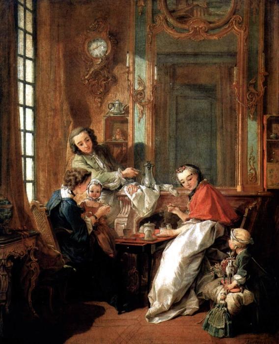 Fran&ccedil;ois Boucher: Das Fr&uuml;hst&uuml;ck, 1739