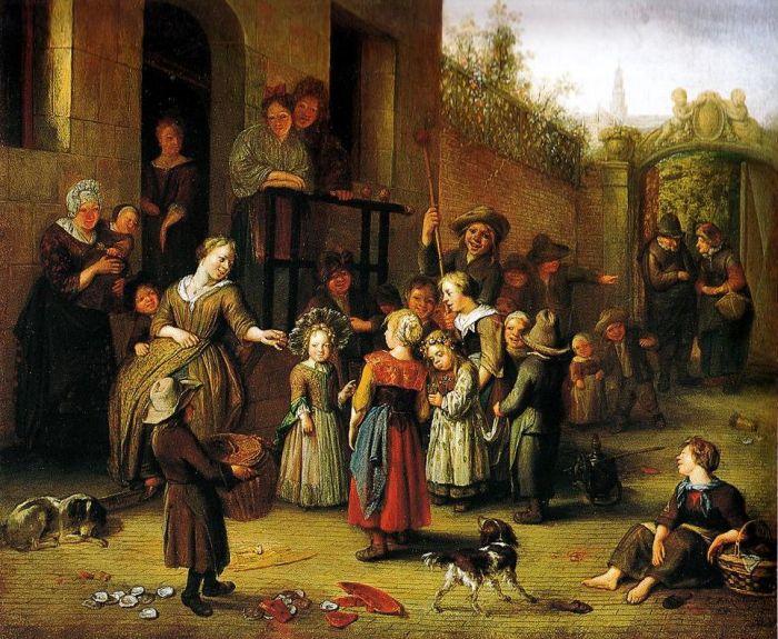 Richard Brakenburg: Das Fest der Maik&ouml;nigin, 1700