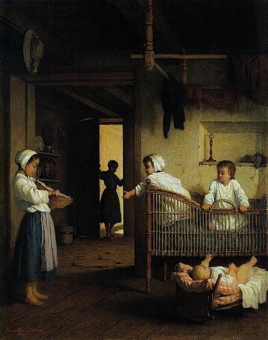 Henriette Browne: Die Kinderstube, 1867