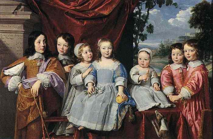 Philippe de Champaigne: Die Kinder des Habert de Montmor, 1649