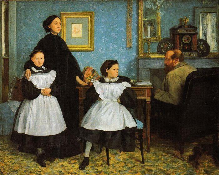 Edgar Degas: Die Familie Belleli, 1859/62