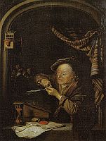 Gerard Dou, Der alte Schulmeister, 1671