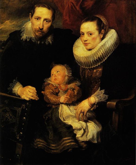 Anthonis van Dyck: Familienbildnis, 1621