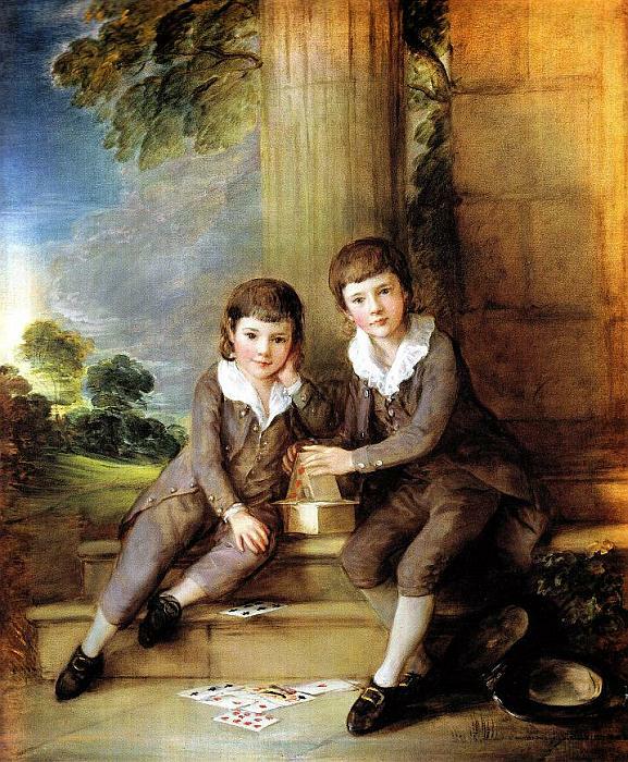 Thomas Gainsborough: Master John Truman-Villebois und sein Bruder Henry, um 1783