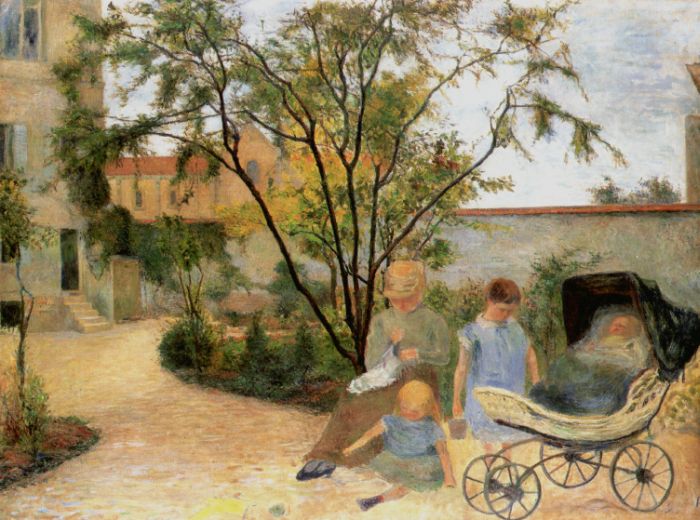 Paul Gauguin: Garten in Vaugirand, 1881