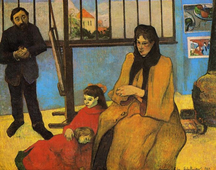 Paul Gauguin: Familie Schuffenecker, 1889