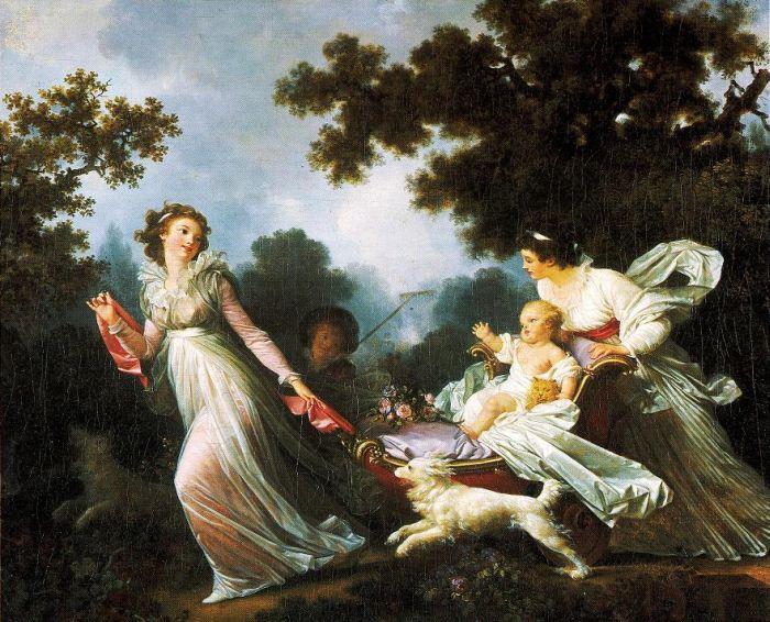 Marguerite G&eacute;rard: Das geliebte Kind, um 1780