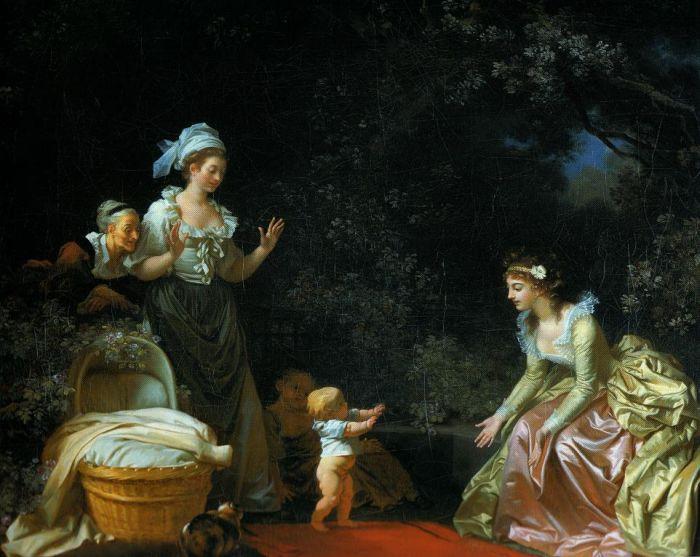 Marguerite G&eacute;rard/Fragonard: Die ersten Schritte, 1780-85