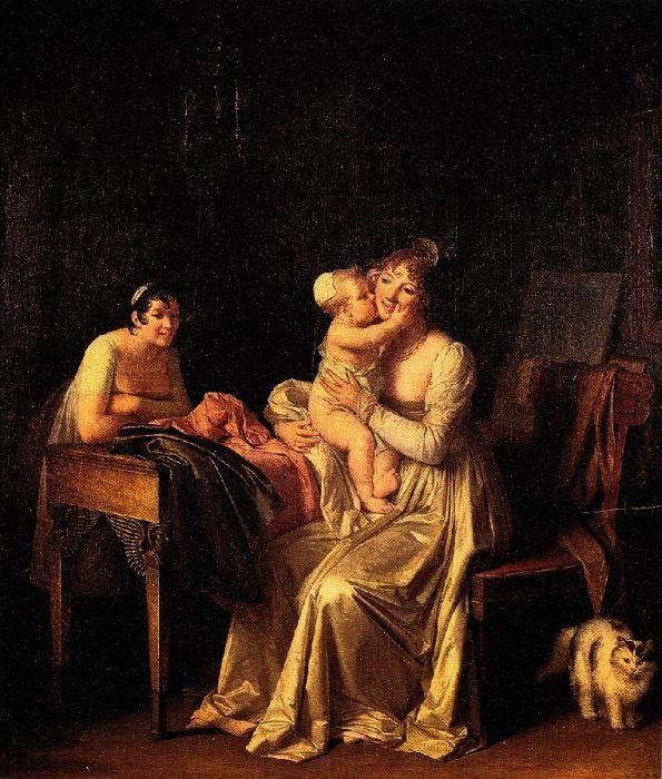 Marguerite G&eacute;rard: Mutterschaft