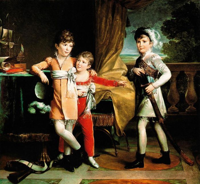 Marie El&eacute;onore Godefroid: Die S&ouml;hne des Marschall Ney, 1810