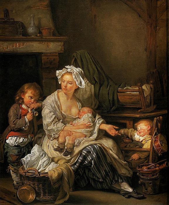 Jean-Baptiste Greuze: Ruhe!, 1759