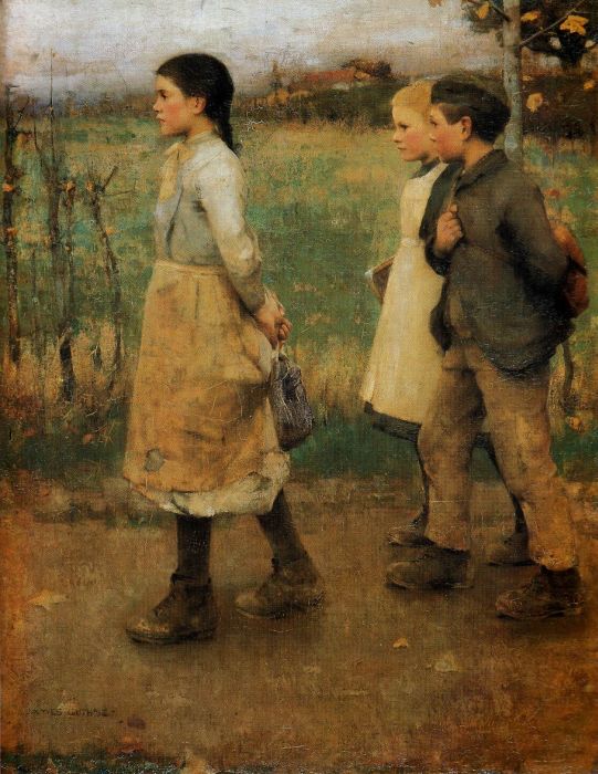 Sir James Guthrie: Schulkameraden, 1884