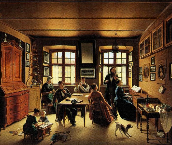 Sebastian Gutzwiller: Basler Familienkonzert, 1849
