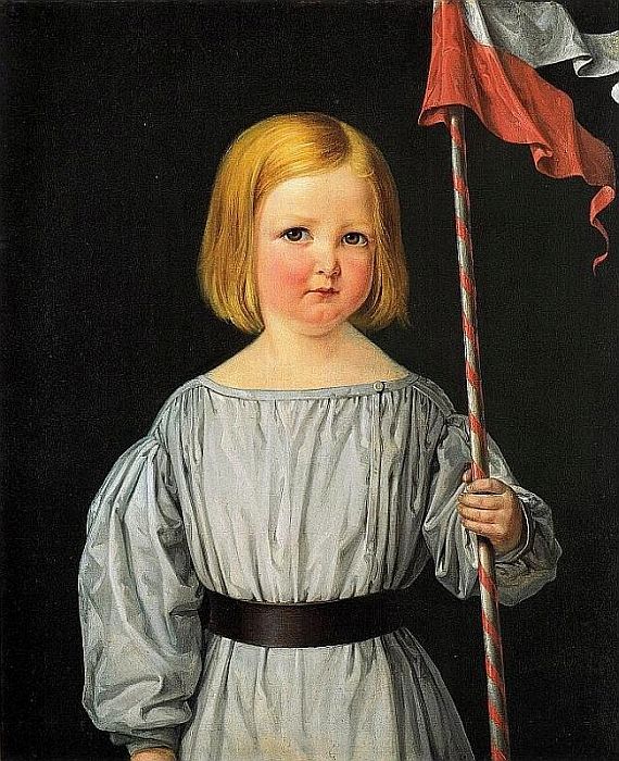 Wilhelm v.Harnier: Der Sohn des Malers, J.L.Adolph von Harnier, 1838