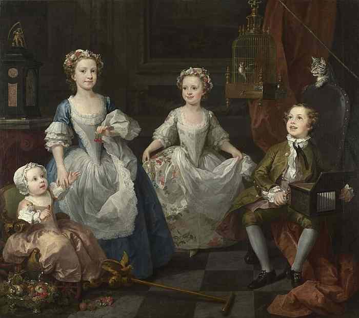 William Hogarth: Die Graham-Kinder, 1764