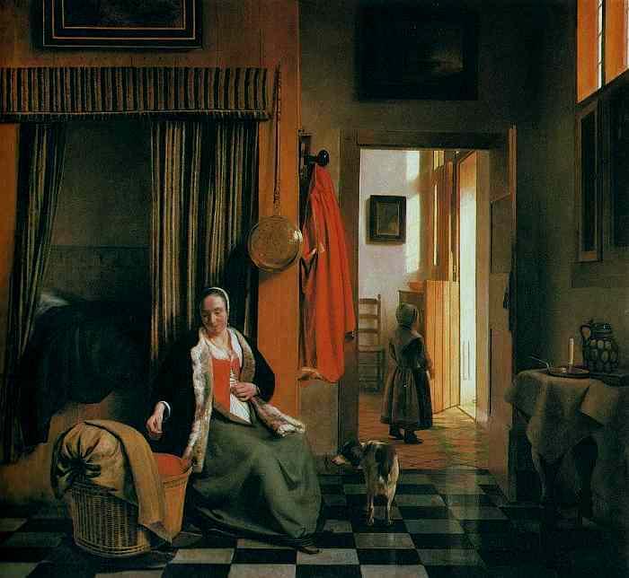 Pieter de Hooch: Die Mutter, um 1659/60