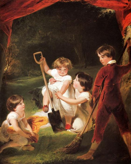 Thomas Lawrence: Die Angerstein-Kinder, 1807