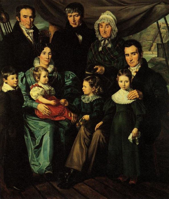 Simon Meister: Familie Tillmann, 1832