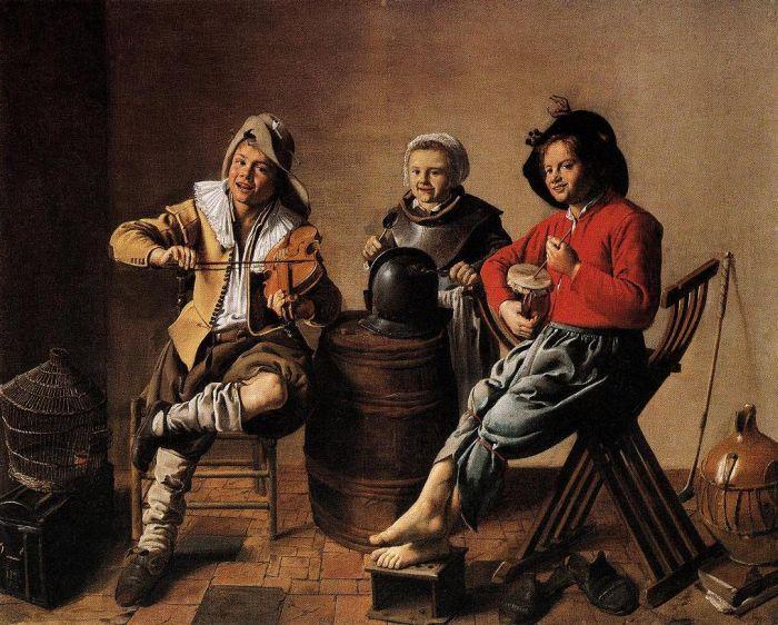 Jan Miense Molenaer: Musizierende Kinder, 1629