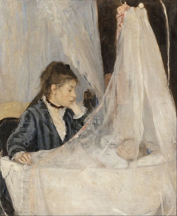 Berthe Morisot: Die Wiege, 1872