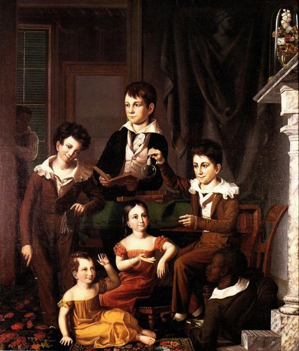 Sarah Miriam Peale: Die Kinder des Kommodore John Daniel Danels, 1826