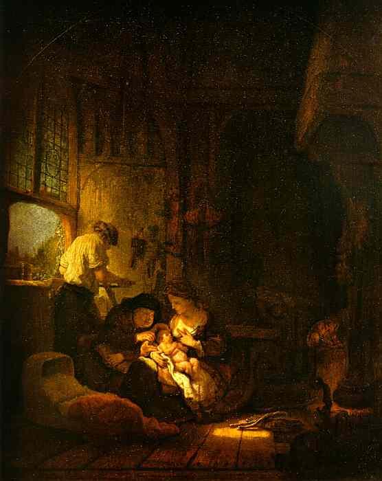 Rembrandt: Die heilige Familie, 1640