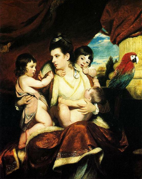 Sir Joshua Reynolds: Lady Cockburn und ihre Kinder, 1773